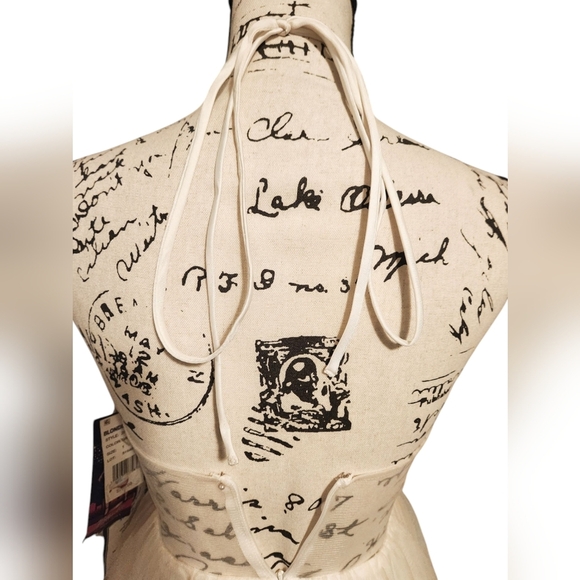 Blondie Nites Ivory Evening Gown - Picture 8 of 12